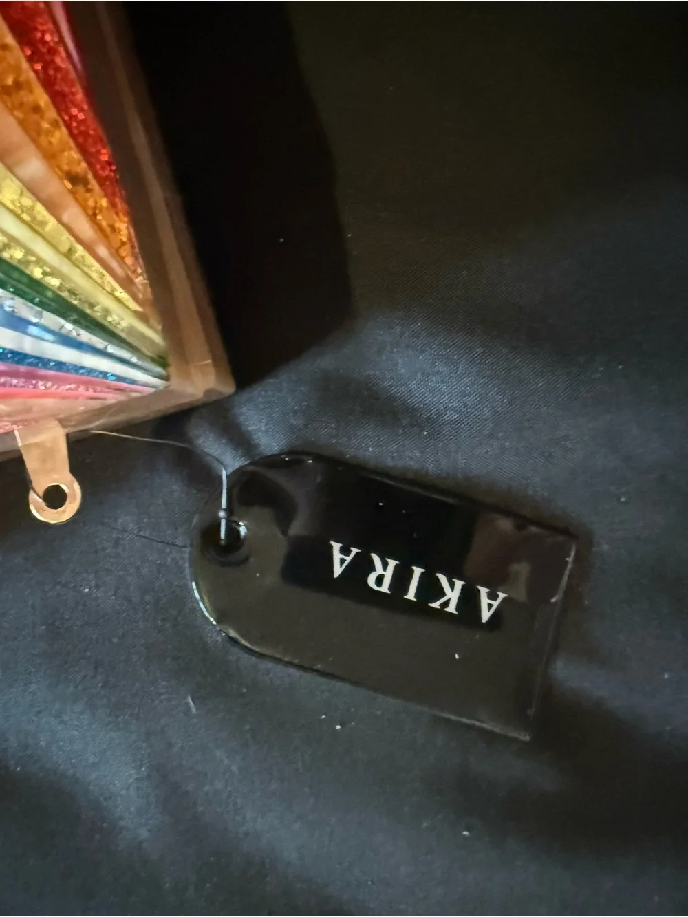 AKIRA Multicolor Acrylic Fan Clutch